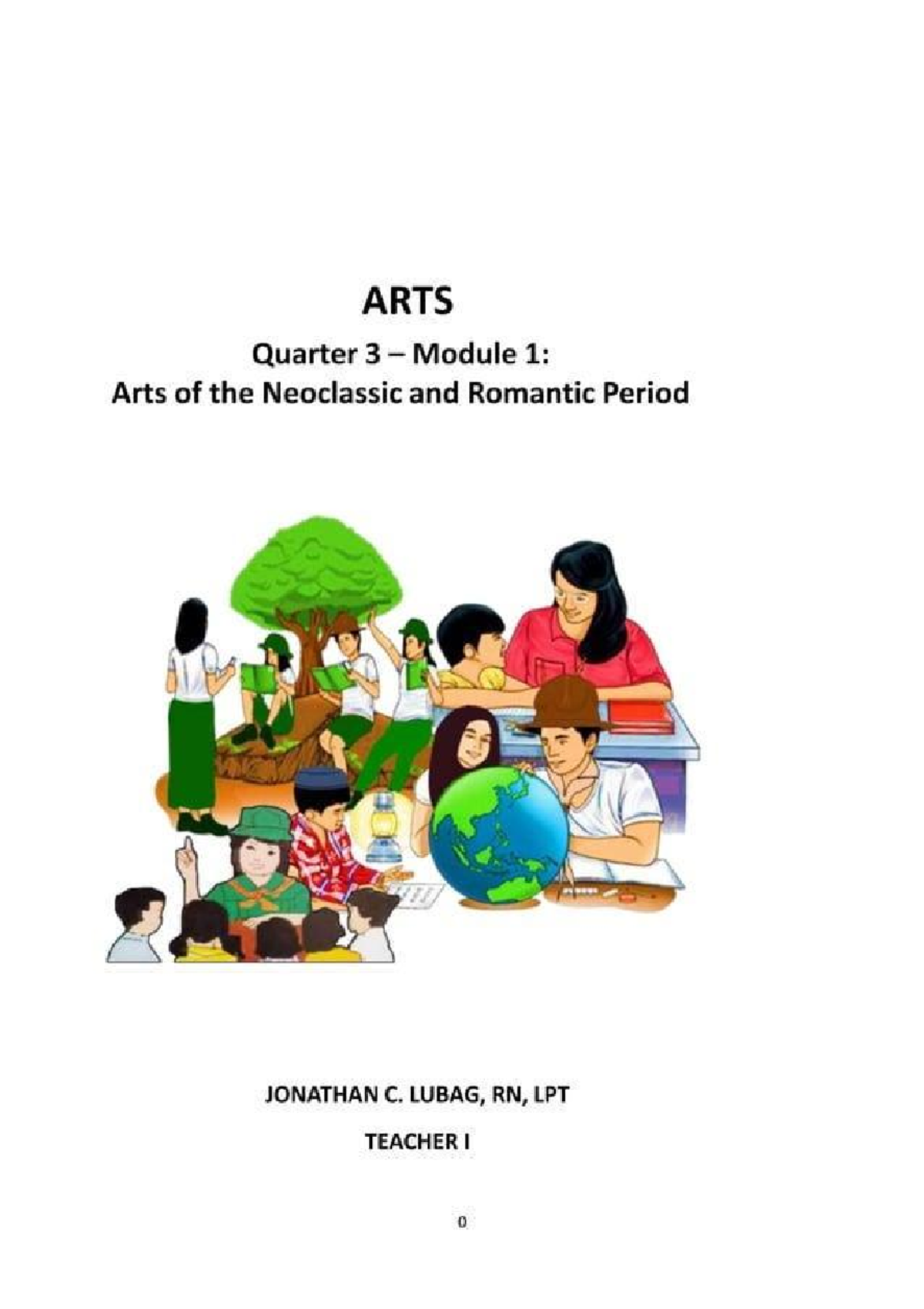 Slidesaver - module - ARTS Quarter 3 Module 1: Arts of the Neoclassic ...