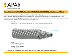 Bac-07-acsr - Conductor Cross Section - © 2010 CME Wire and Cable, Inc ...