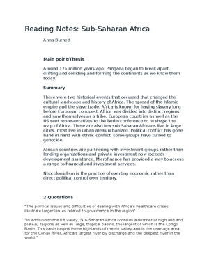 East and Southeast asia notes - Main point/Thesis East and Southeast ...