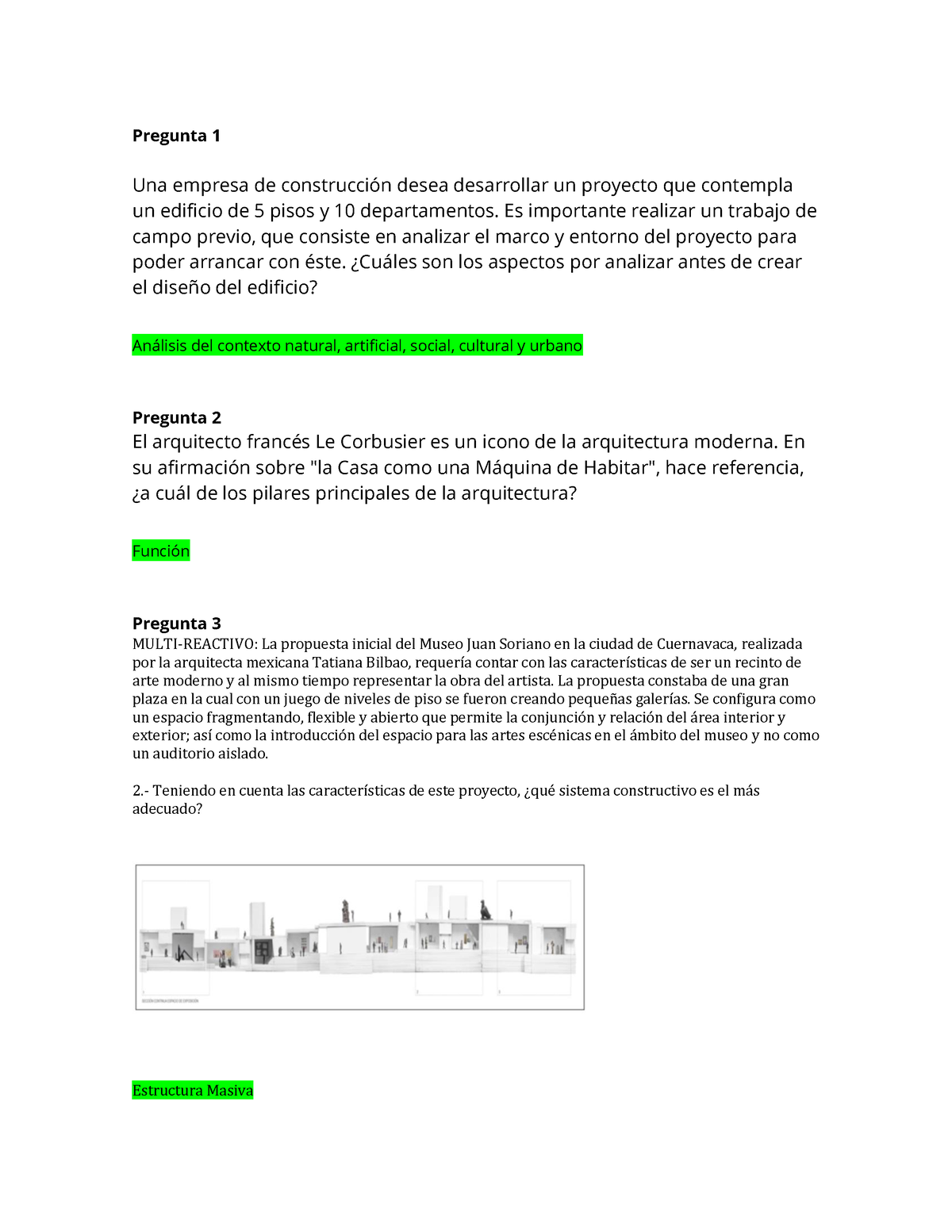 Examen 1 - Pregunta 1 Una Empresa De Construcción Desea Desarrollar Un ...