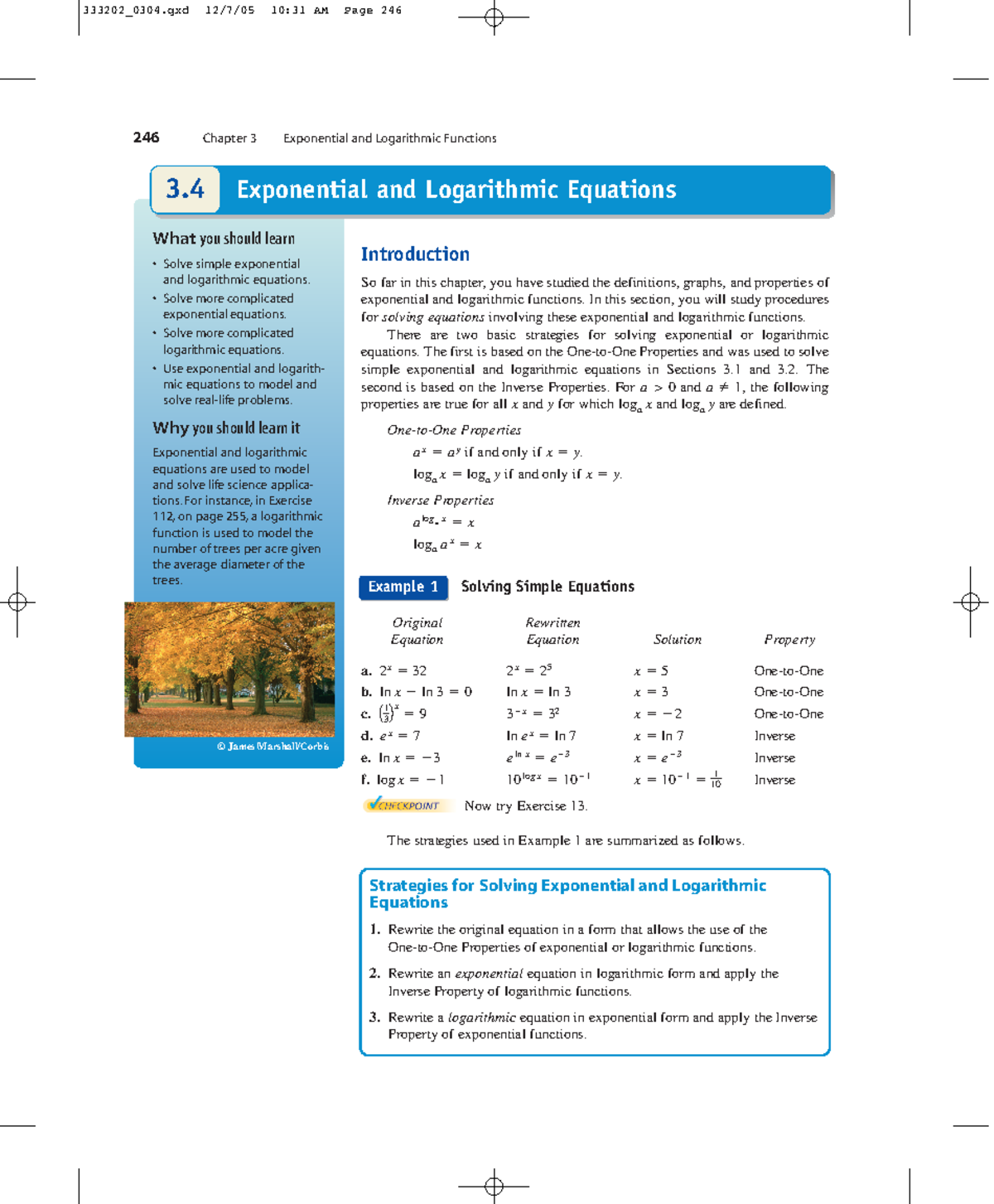 3.4 Exp and Log Equ - reference - Introduction So far in this chapter ...
