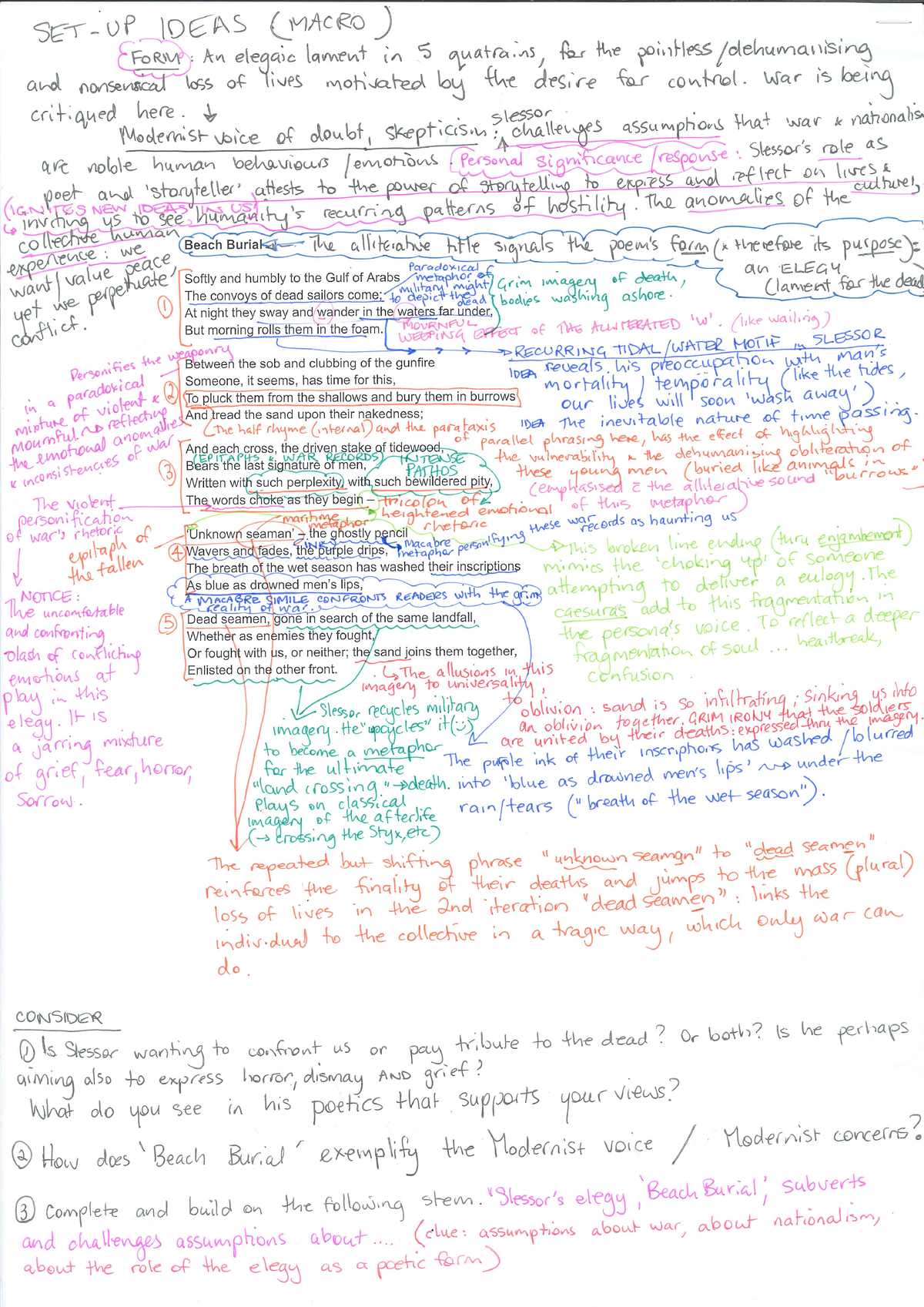 Beach Burial annotated (1)-1 - HDS 2575 - Studocu