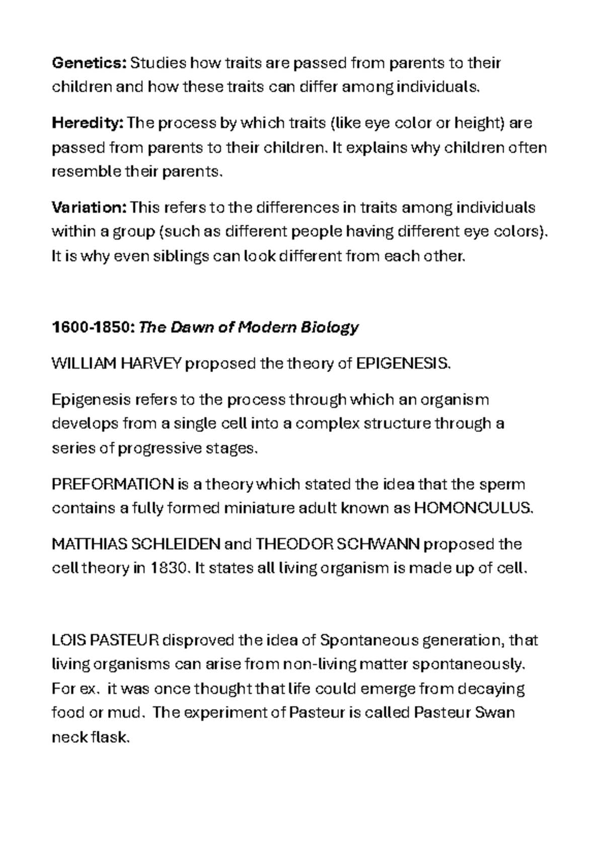 GEN - Non-med student giving medical information:) - Genetics: Studies ...