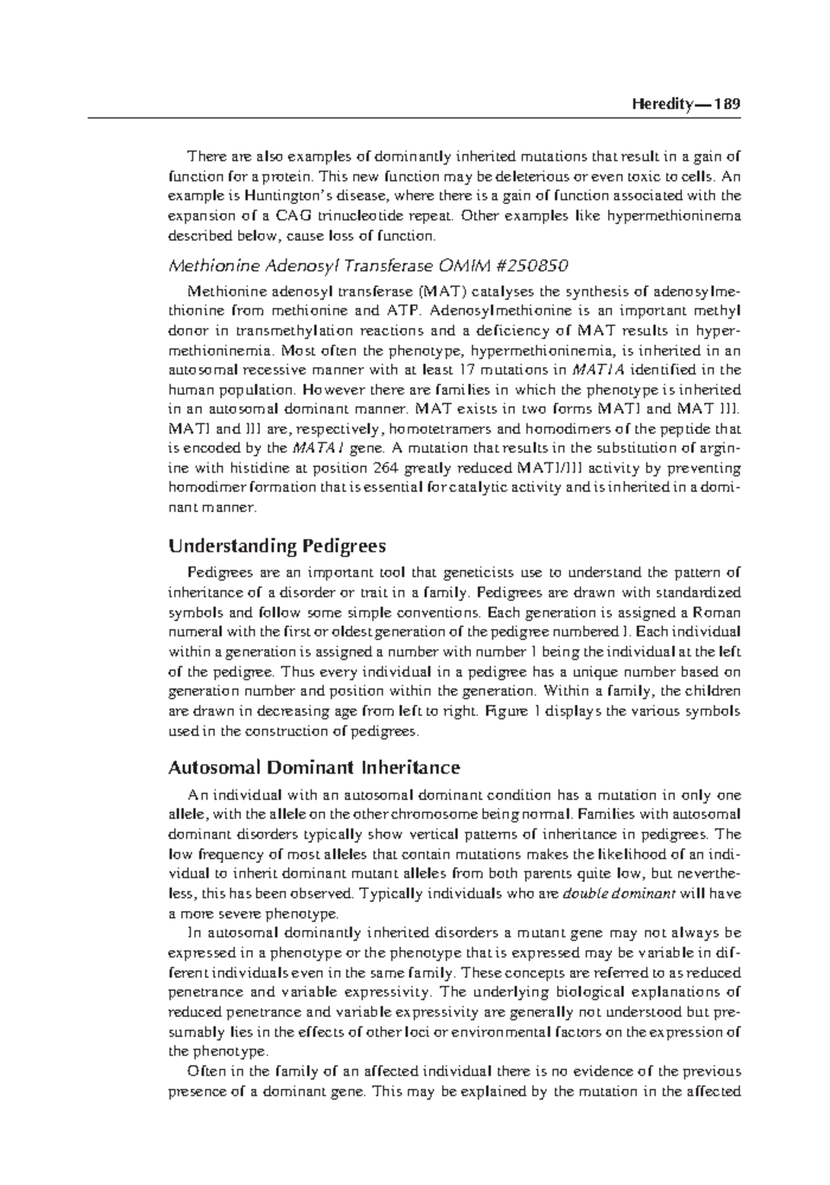 Introduction to bioinformatics-68 - Heredity — 189 There are also ...