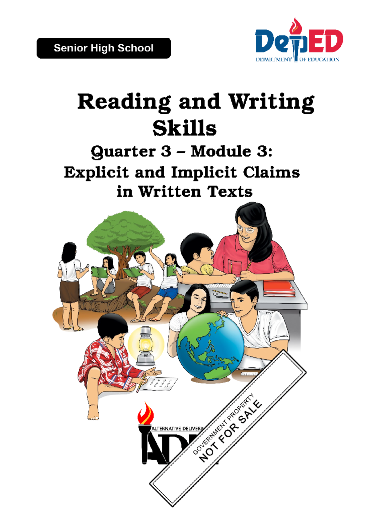 RWS11 q3 mod3 explicit and implicit claims in written text final