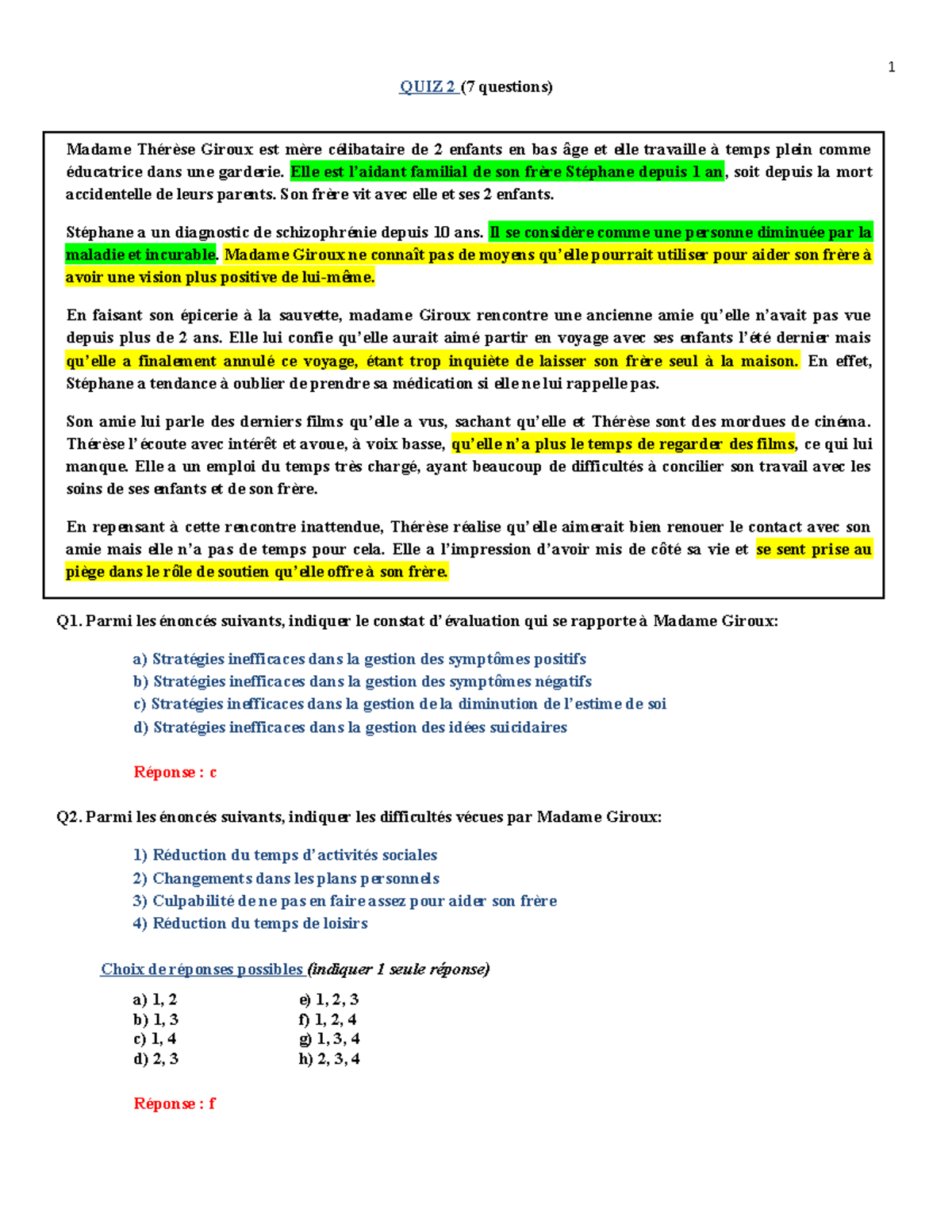 madame e rencontre des difficultés