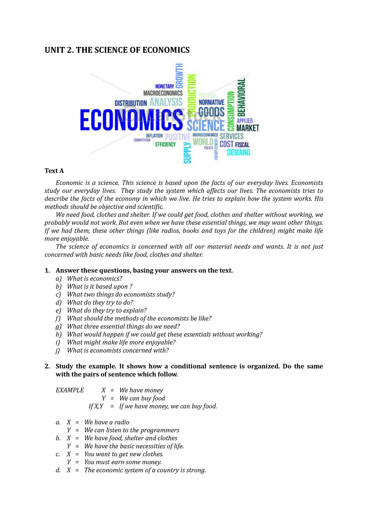 Chapter 2 B Inggris Ekonomi TIA Silvia Putri A. Sidiq - UNIT 2. THE ...