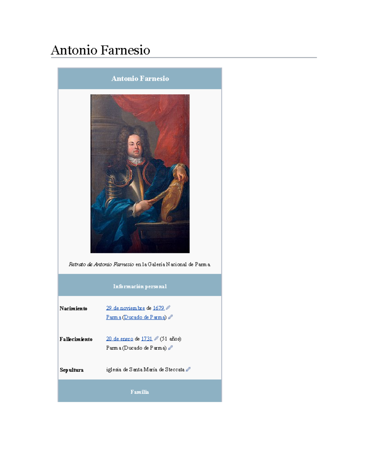 Antonio Farnesio Apuntes 3 Antonio Farnesio Antonio Farnesio