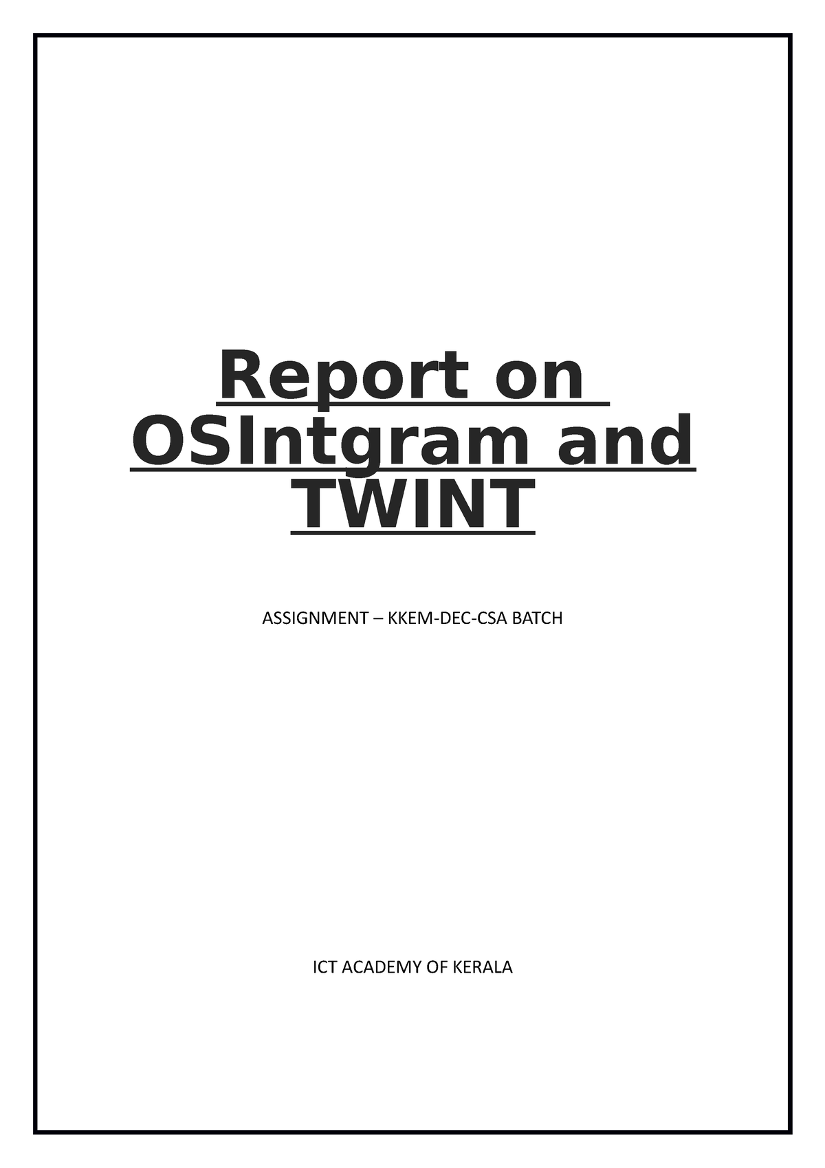 Osintgram is a OSINT tool on Instagram