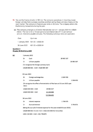 Chapter 14 Portfolio - Accounting for Financial Instruments - ACCT3003 ...