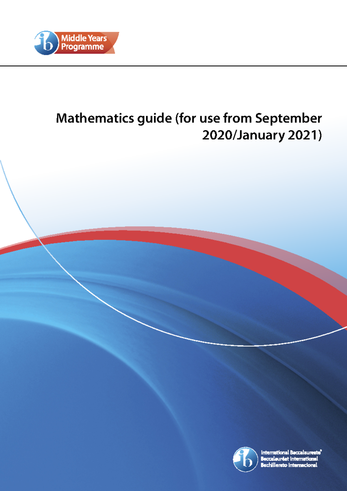 MYP Math Guide - Focus on experiential learning - Mathematics guide ...