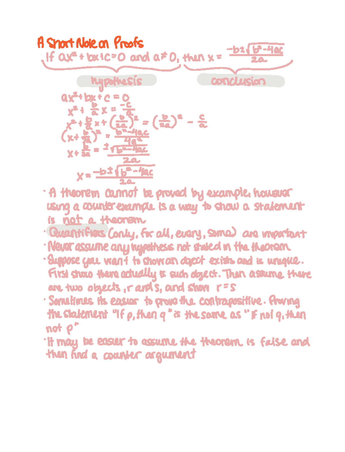 Abstract Algebra Chapter 1 - A short Noteon Proofs extbgggdalthengniffd ...