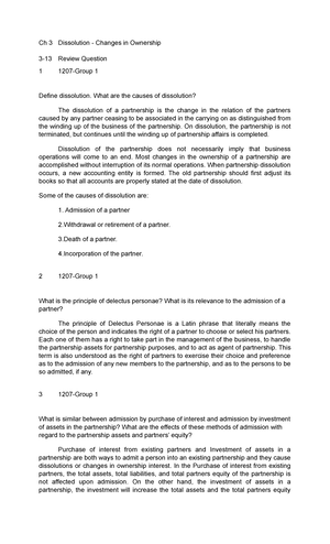 ACC102 Ch 1 Basic Consideration and Formation - General Instructions ...