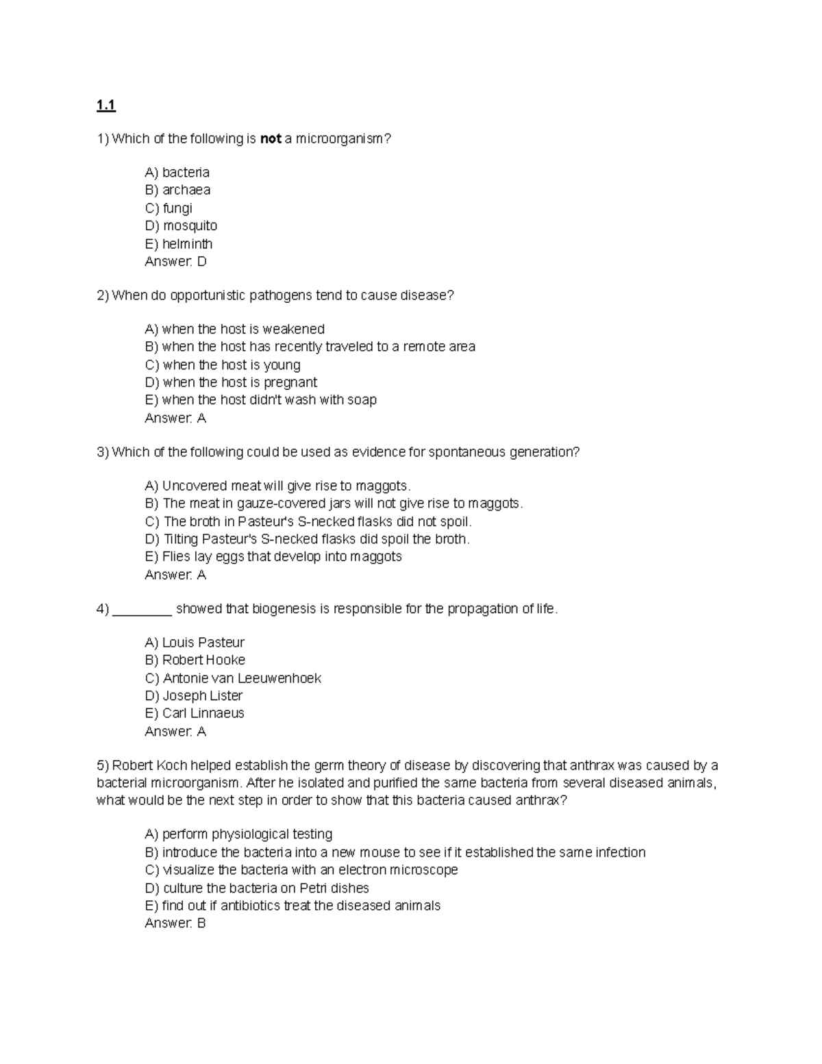 Ch 1 Q - Test banks helpful for understanding the concept and rationale ...