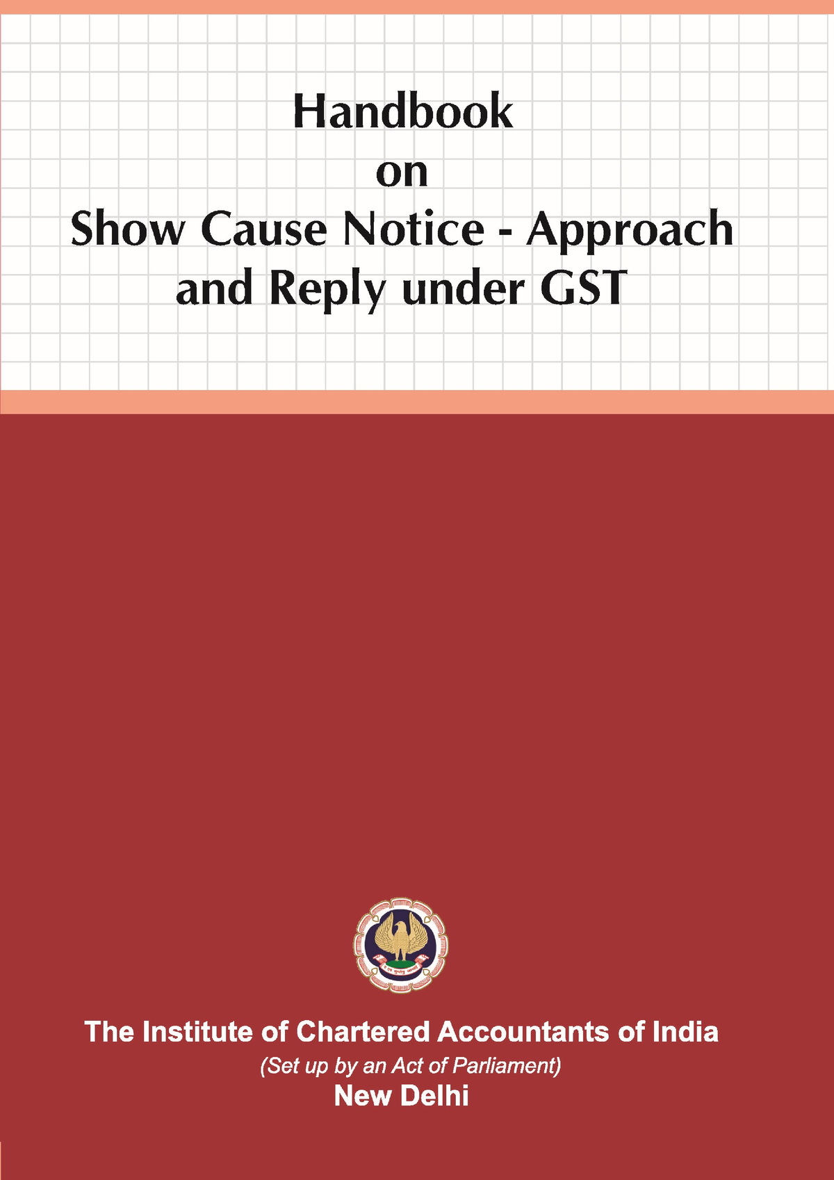 Handbook On Show Cause Notice Approach And Reply Under GST 2020 ...