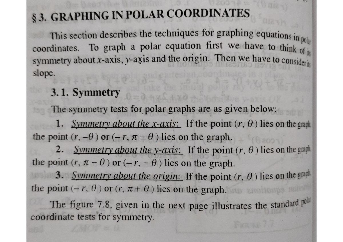 Graphing in polar coordinates bsc maths studocu