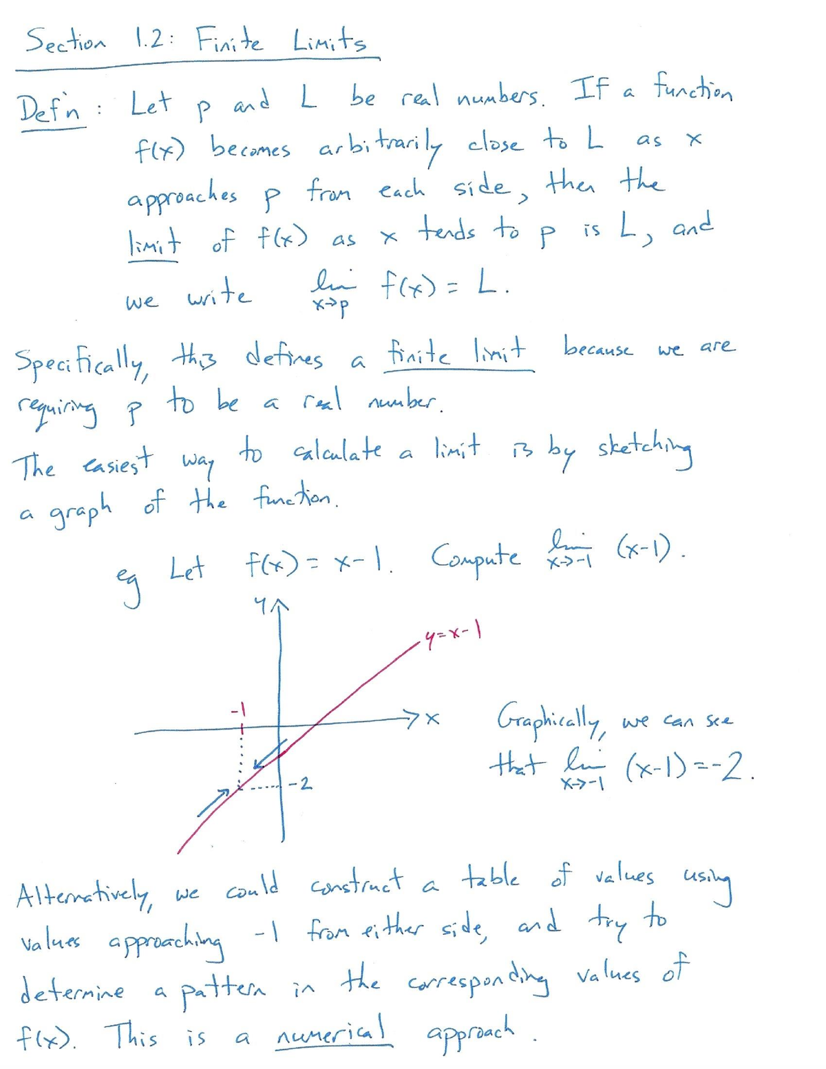 Lectures From 1 To 11 - Calculus I - Studocu