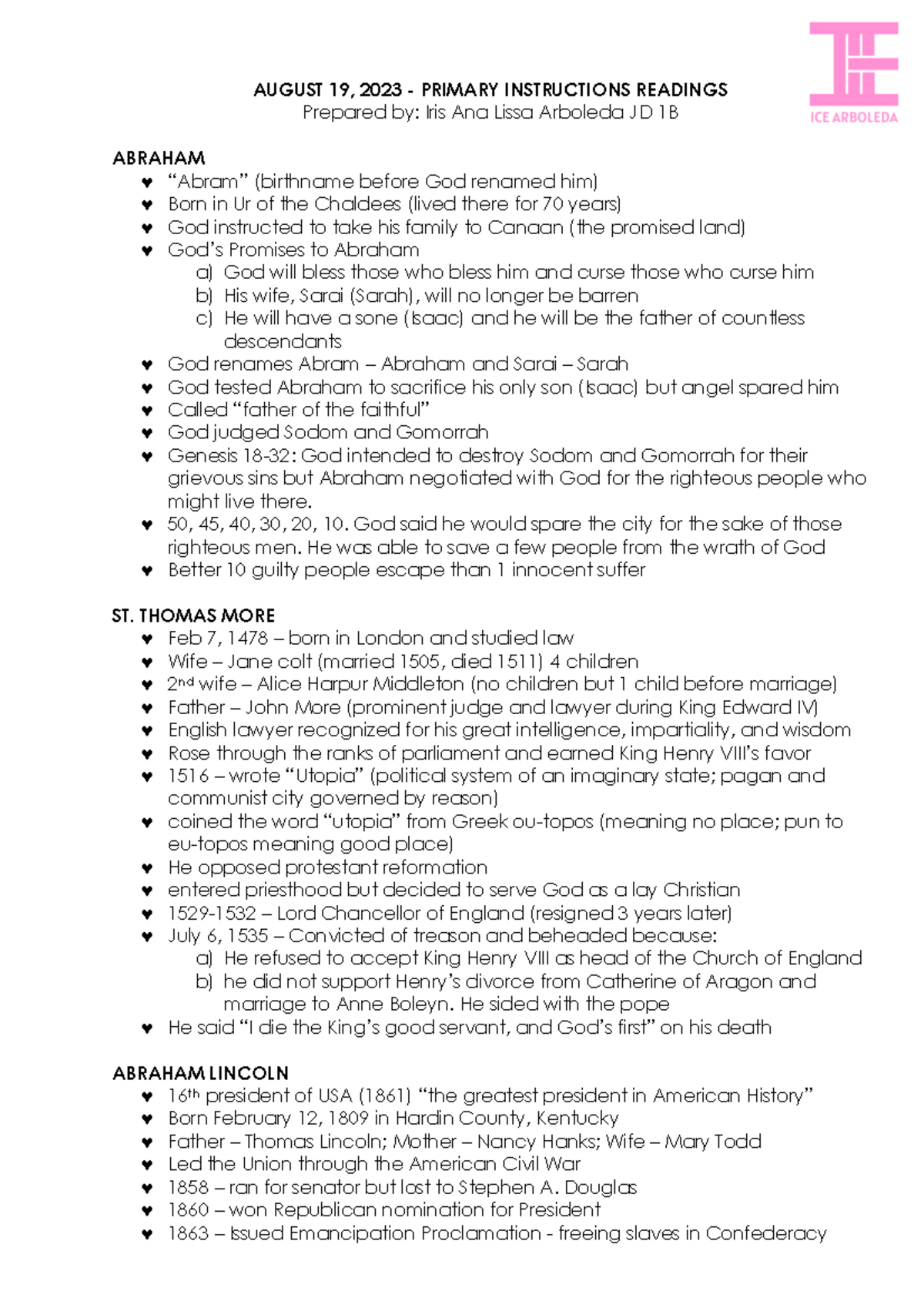JD 201 Assignment Reviewer - AUGUST 19, 2023 - PRIMARY INSTRUCTIONS ...