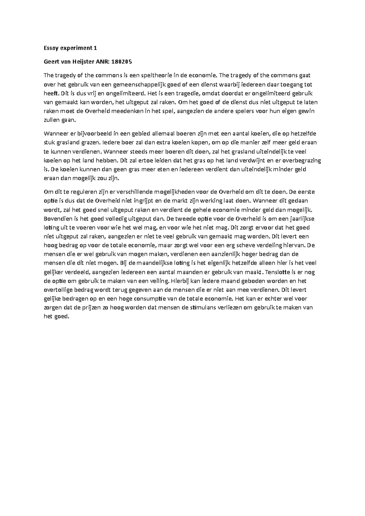 Economy examples image