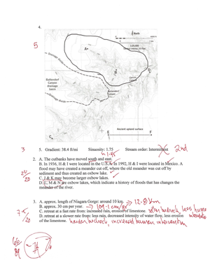 GEOL 200 unit 5 exercises and answer key - UNIT 5 Metamorphism is the ...