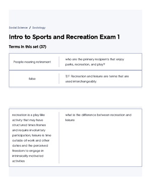 Outdoor Rec - Final Flashcards Quizlet - Outdoor Rec - Final Terms In ...