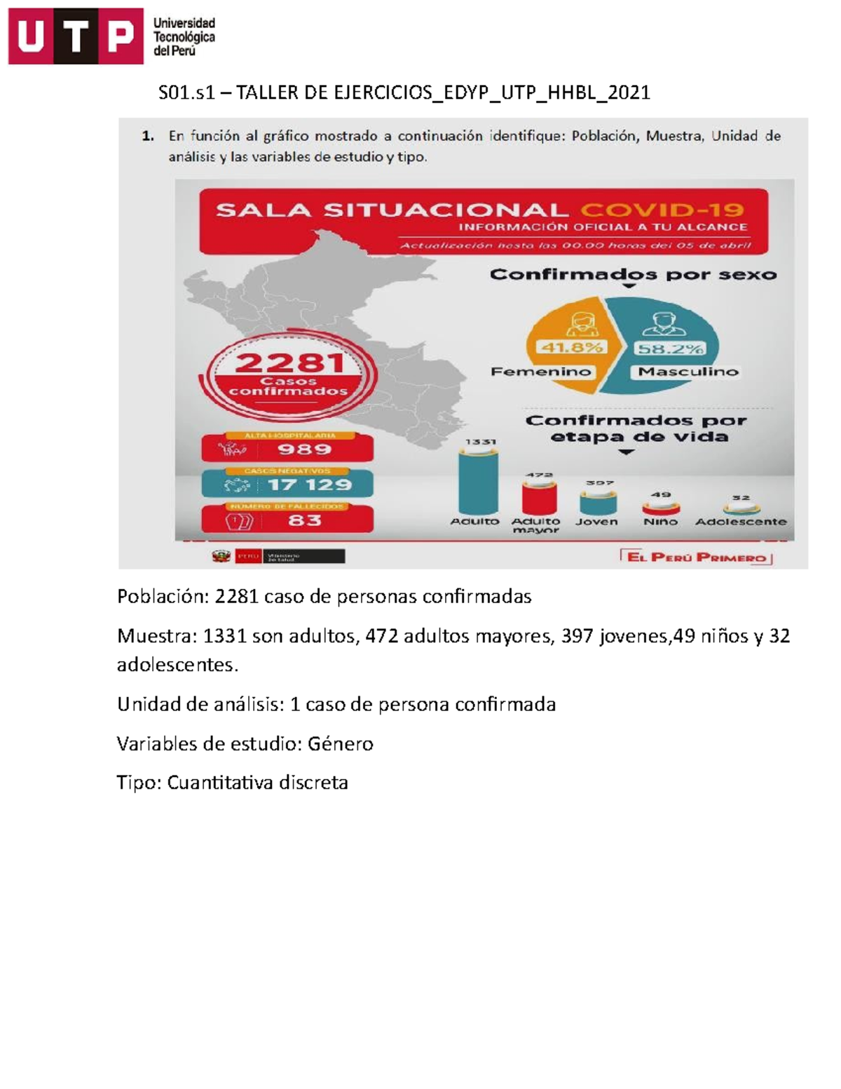 S01.s1 - Tarea - Estadística Descriptiva Y Probabilidades - S01 ...