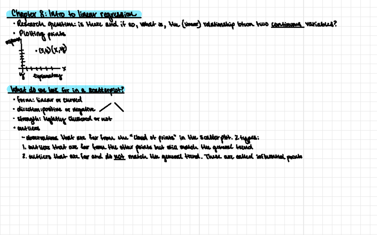 Chapter 8 Intro To Linear Regression - Chapter 8 : Intro To Linear ...