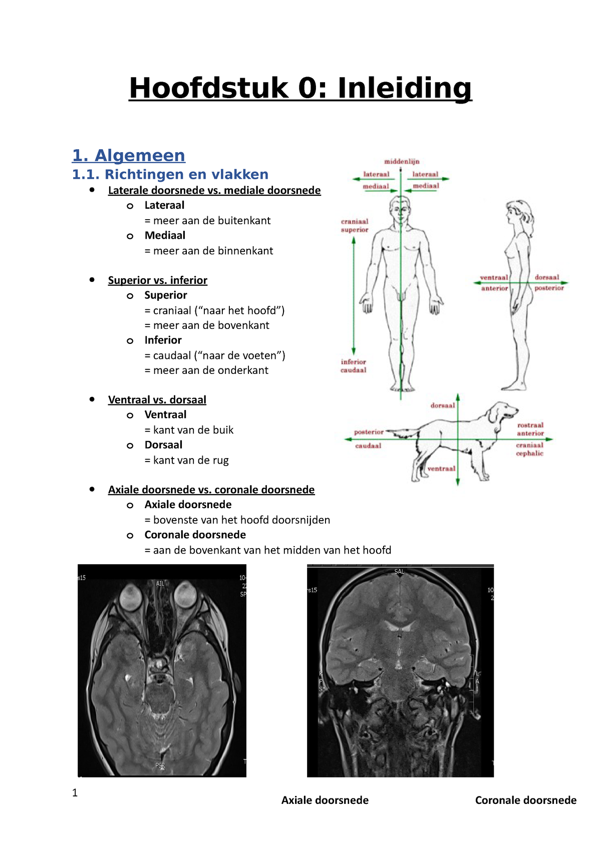 H0 Meter Anatomie En Fysiologie Law Samenvatting Van Hoofdstuk 0 Van