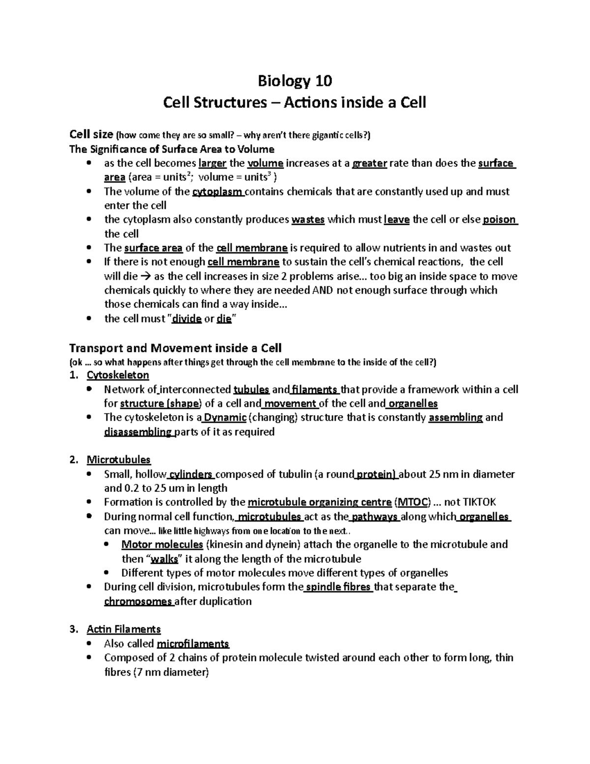 lesson-2-interactions-in-a-cell-biology-10-cell-structures