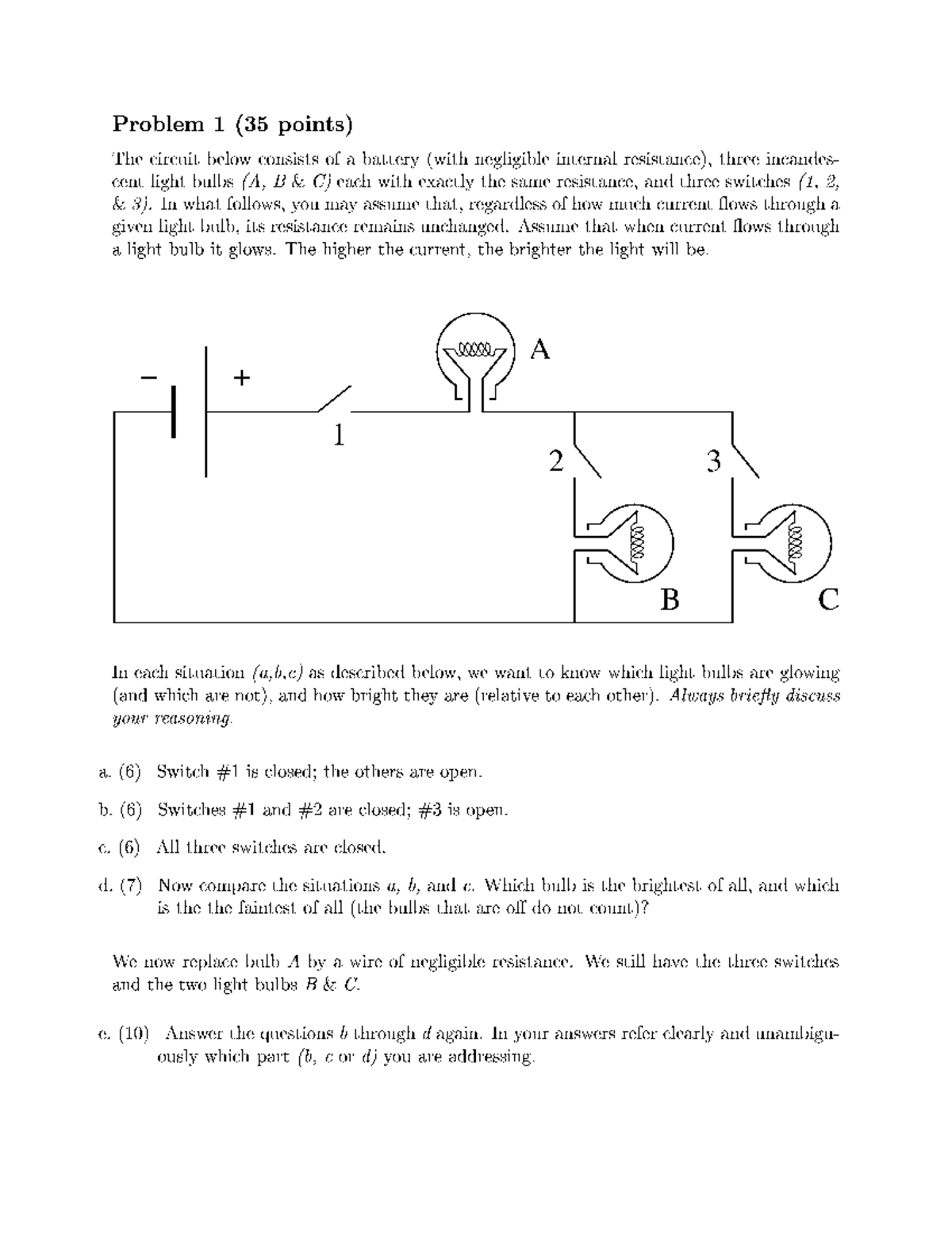 Electricity and magnetism Physics 2 Exam 1 - 8.02 - Studocu