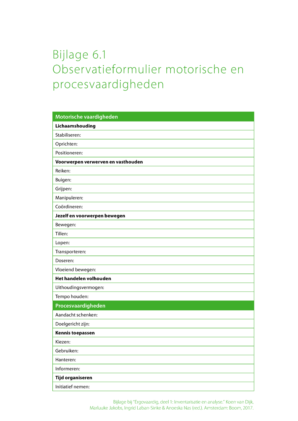 AMPS Dit Is Het Schema Over De Gesprekken - Bijlage 6 ...