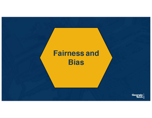 Module 3 Lectures - Lecture Note - Fairness in AI/ML Fairness in AI/ML ...