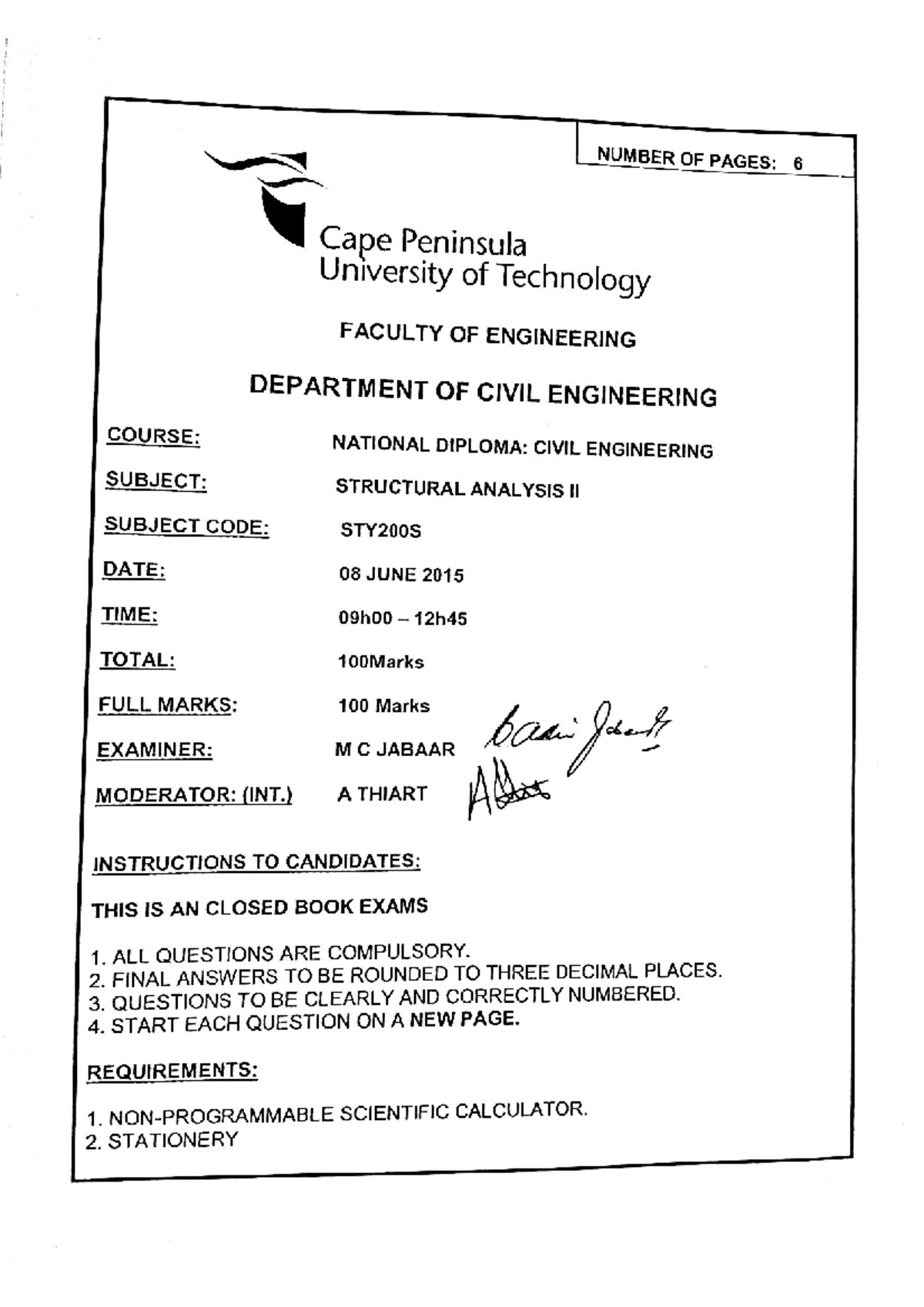 exam-old-papers-june2015-2014-sty200s-studocu