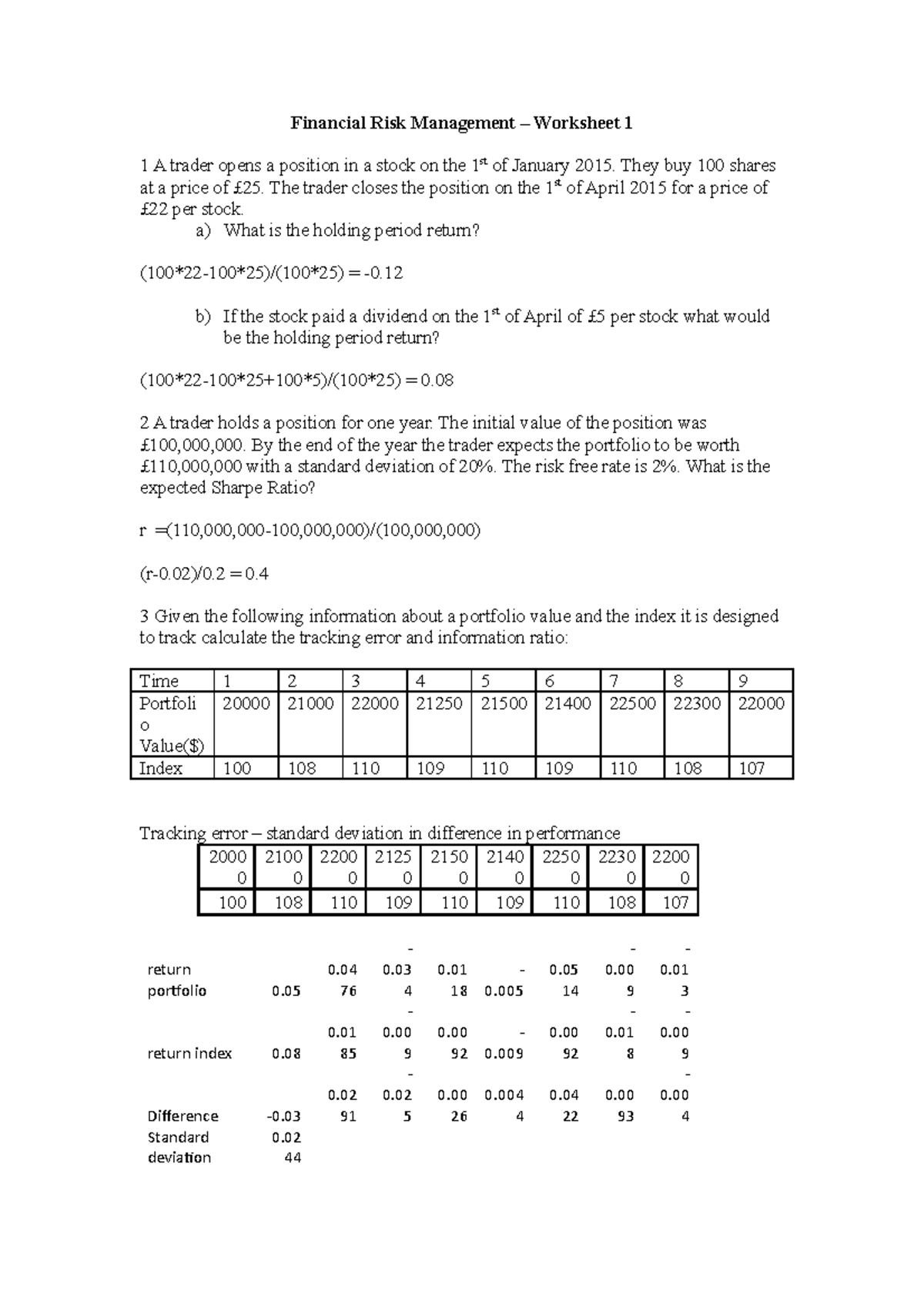 worksheet-1-solutions-financial-risk-management-worksheet-1-1-a