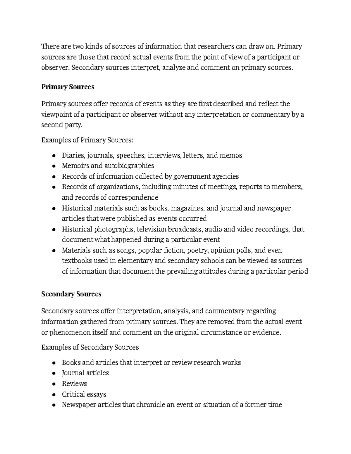 primary-and-secondary-sources-there-are-two-kinds-of-sources-of