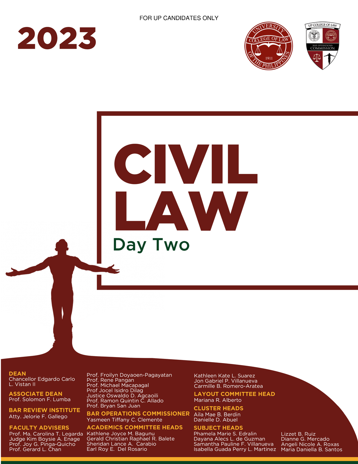 UP BOC Civil Law Reviewer - TABLE OF CONTENTS ####### IV. ENTRIES IN ...