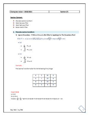 Exam 2019 - Exam 2019 - Computer Vision - Studocu