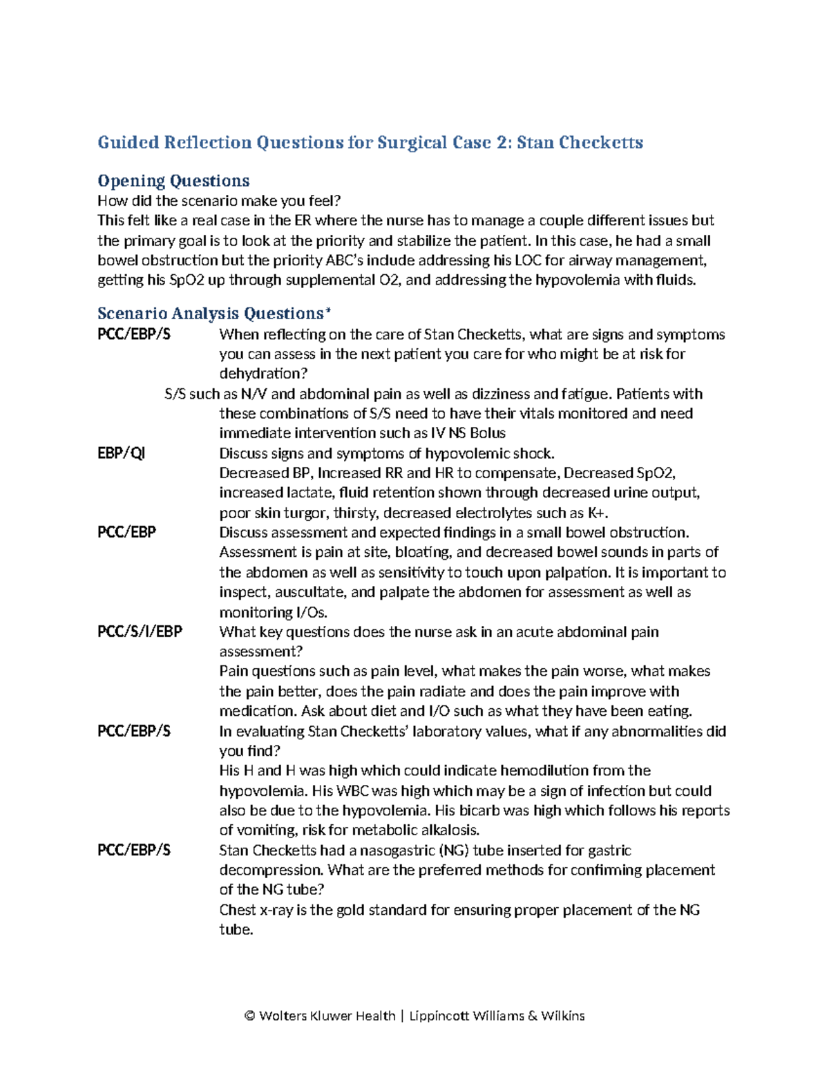 V Sim2.0 Surgical Case 02 Stan Checketts GRQs final - Guided Reflection ...