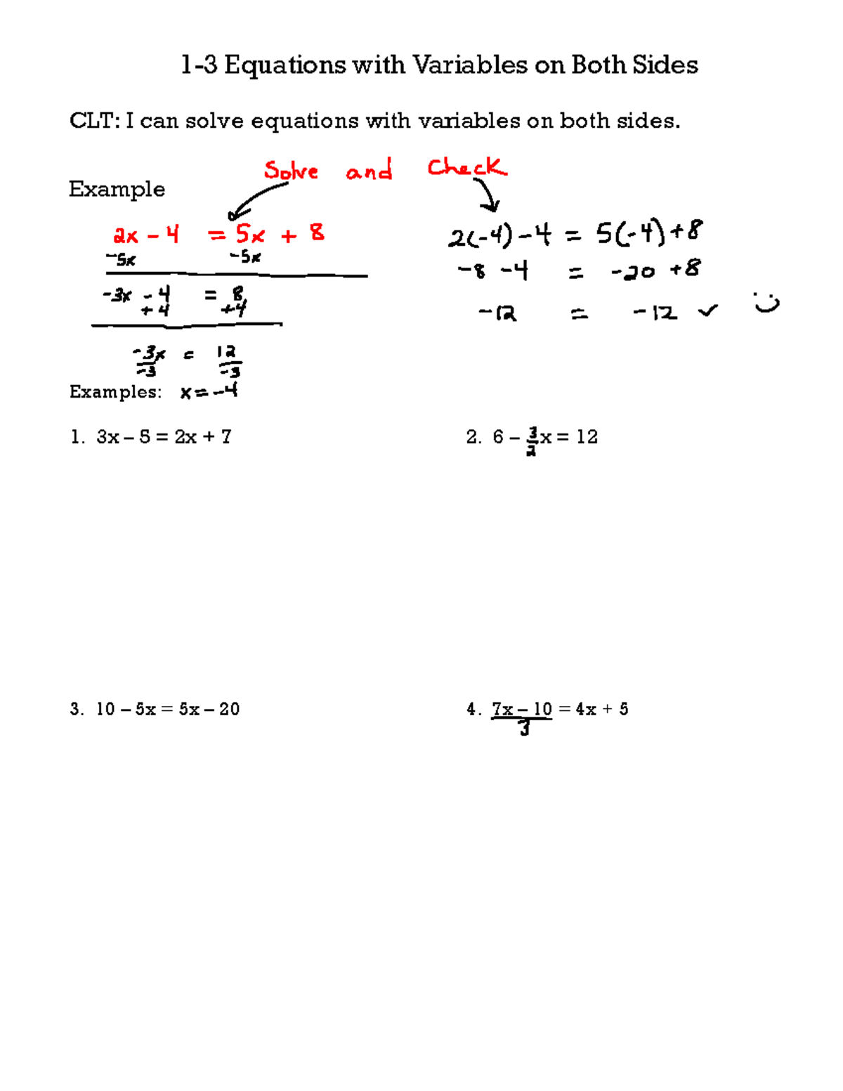 1-3-equations-variables-both-sides-examples-3-10-5x-5x-20-4