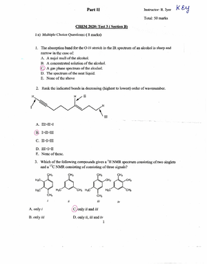 Course Syllabus For CHEM 2021 - Introductory Organic Chemistry II ...