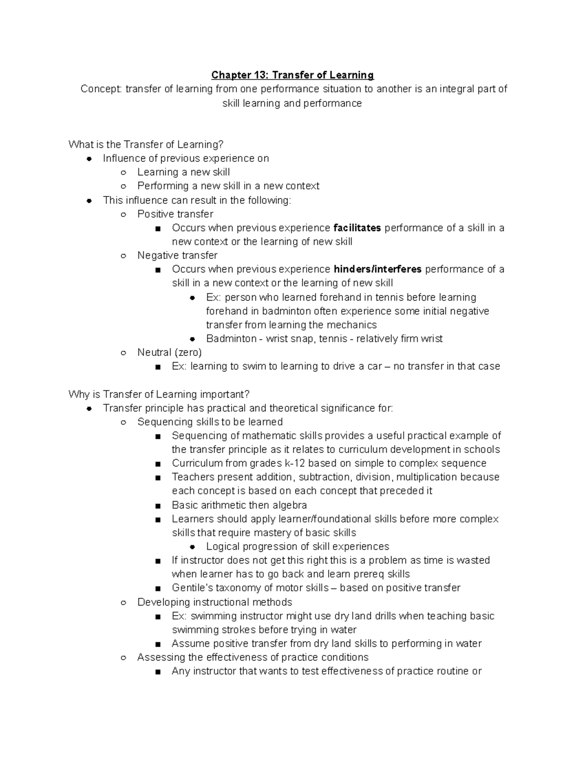 chapter-13-transfer-of-learning-chapter-13-transfer-of-learning