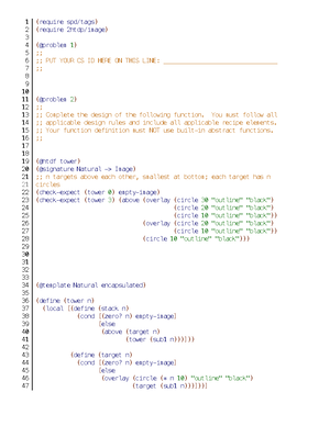 Problem Set 1 CPSC 110 - PSet 1 - CPSC 110 - UBC - Studocu