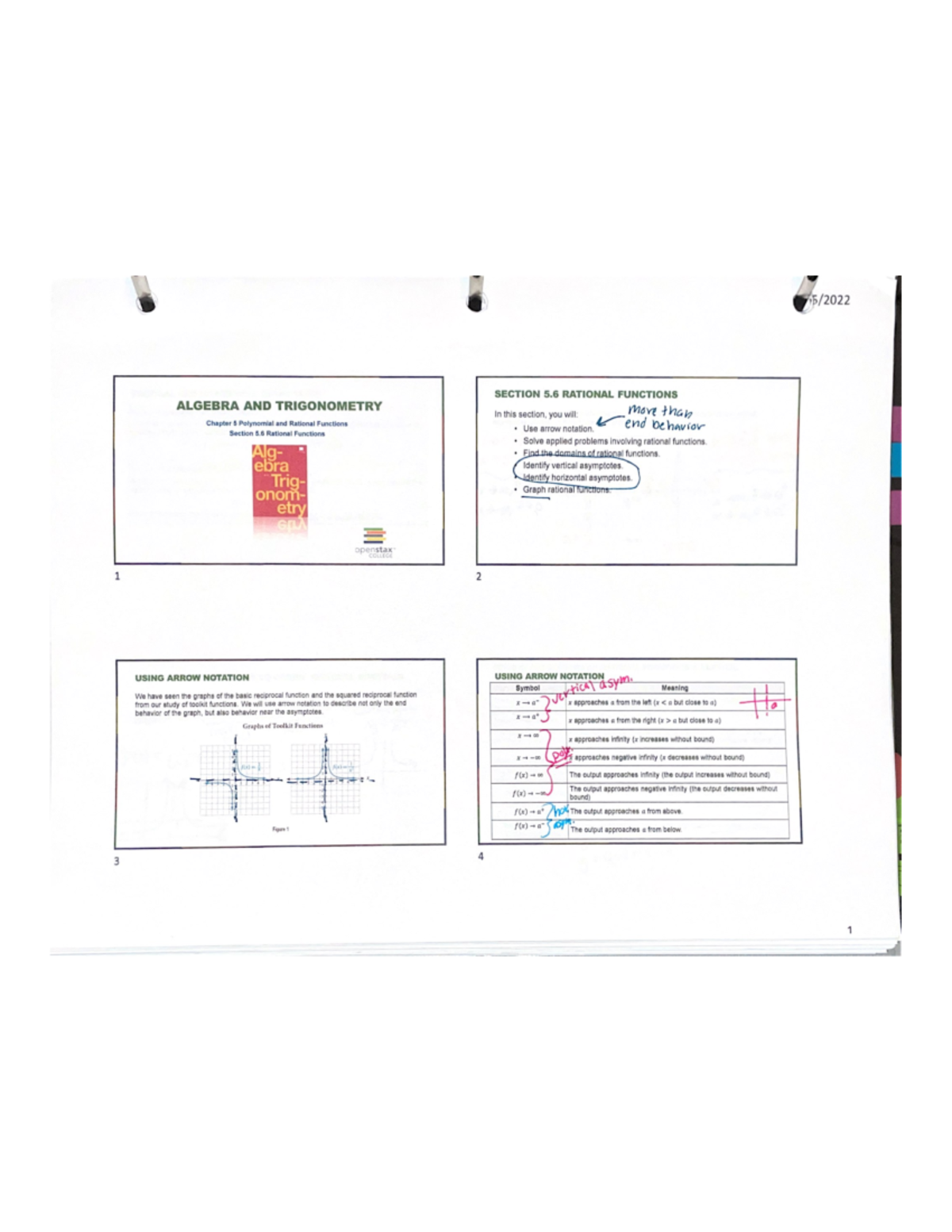 Chapter 5 notes conti 5.6-5.9 - MAT187 - Studocu