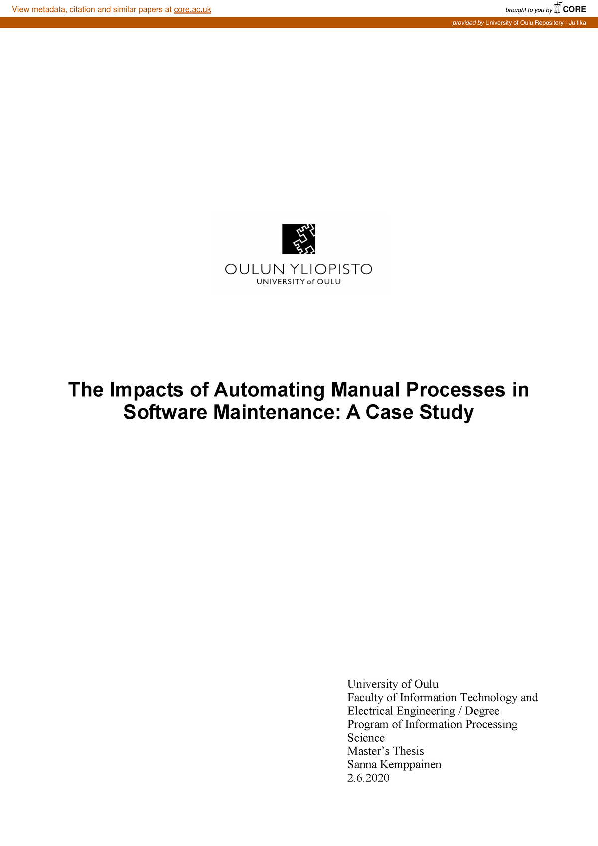 344911104 - Cours - The Impacts Of Automating Manual Processes In ...