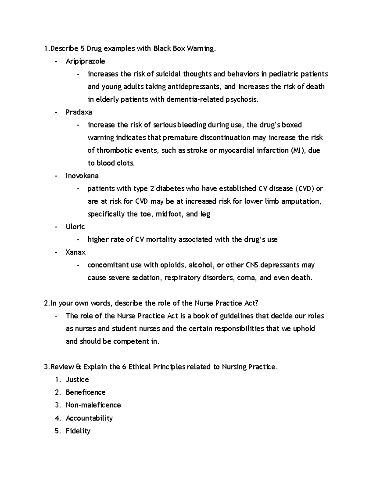 Drug Test Groups - Applied Assessment Fundamental Notes - 1 5 Drug ...