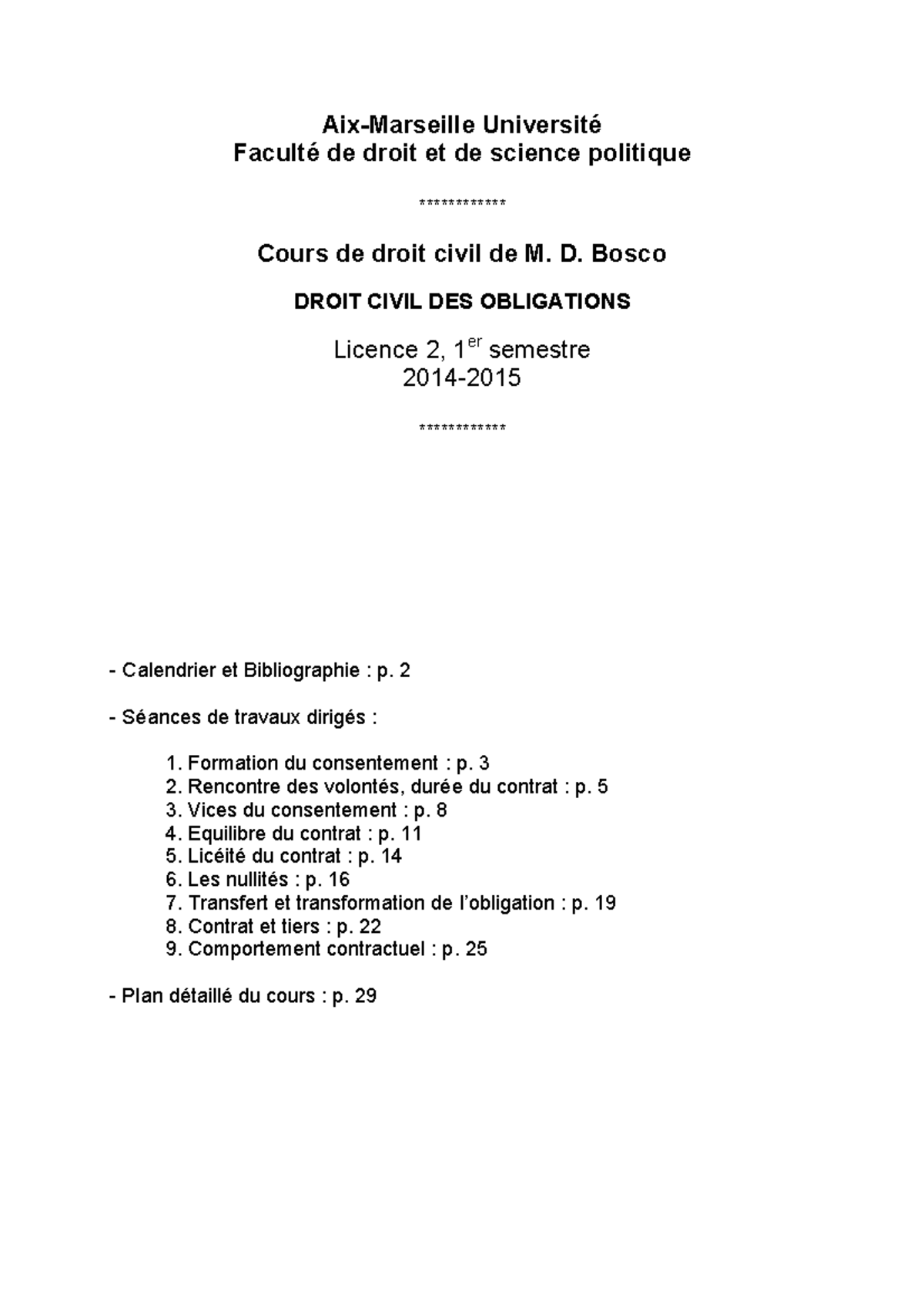 droit des contrats la rencontre des volontés