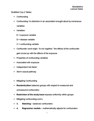 2021-Biostatistics-Lecture-Notes-Basics Of Confidence Intervals-10B ...