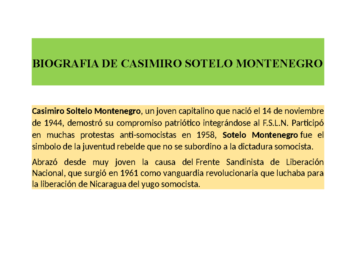 Biografia DE Casimiro Sotelo Montenegro - BIOGRAFIA DE CASIMIRO SOTELO ...