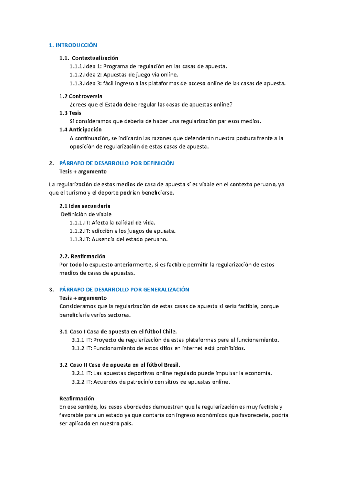 Apuestas online 1. INTRODUCCIÓN Contextualización 1.1.1 1 Programa
