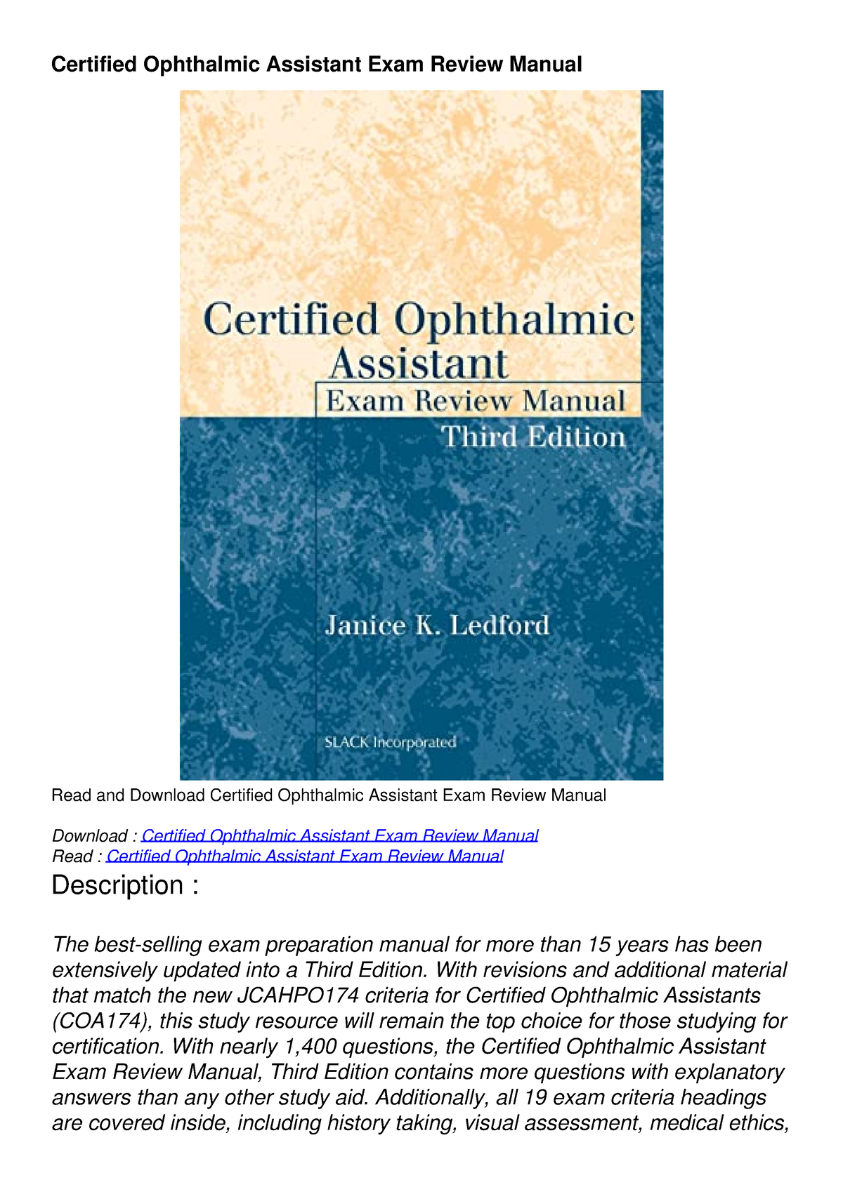 pdf-read-online-certified-ophthalmic-assistant-exam-review-manual